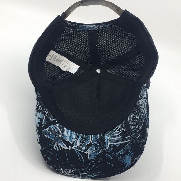 Lululemon Dash and Splash Cap II Baseball Cap with backstrap blue swirl OS - Picture 10 of 16